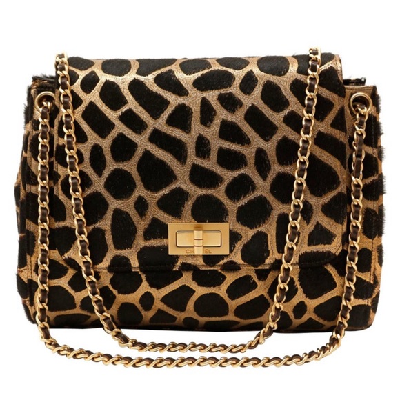 Chanel Authentic Excellent Condition Pony Calf Skin And Leather Hand Bag - Picture 3 of 17